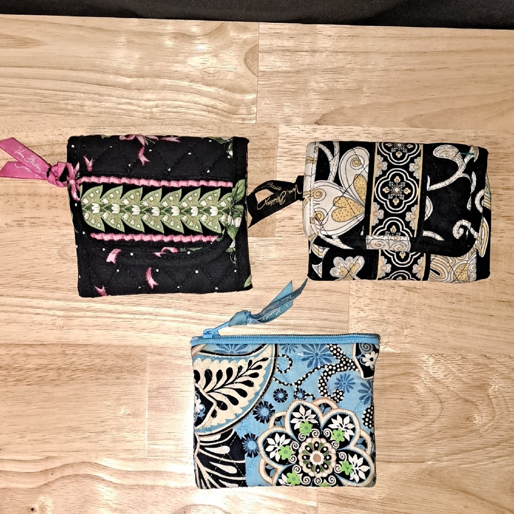Bundle Of Vera Bradley Wallets